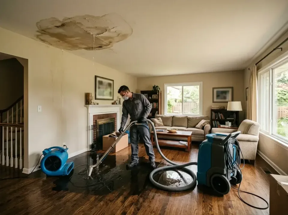 attic-pipe-burst-ceiling-drip-008 — frequently asked questions, Water Damage Restoration & Carpet Care in Stafford, TX